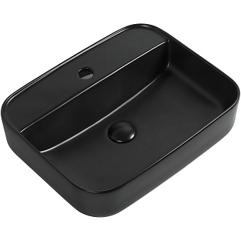 Раковина накладная AQUANET Soul SOUL-2-MB 50х40см