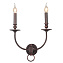 Бра CRYSTAL LUX SUERTE SUERTE BROWN AP2 120Вт E14