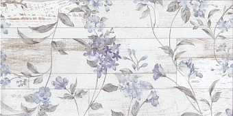 Декор Global Tile San Remo GT14VG белый 25х50см 1,375кв.м.