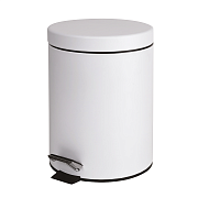 Мусорное ведро BEMETA WHITE 104315014 белый 5л с педалью