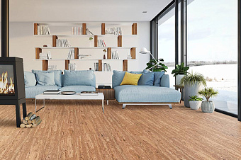 Пробковый пол CORKSTYLE NATURAL CORK-GLUE 915х305х6мм Comprido Comprido_GLUE 3,36кв.м
