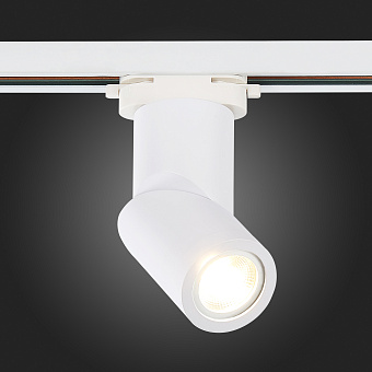 Трековый светильник ST Luce ST650.536.10 10Вт LED белый для однофазного трека