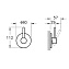 Смеситель для душа VITRA Stop valves A41457EXP хром