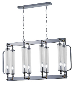 Люстра подвесная CRYSTAL LUX TOMAS TOMAS SP8 L1000 CHROME 480Вт 8 лампочек E14
