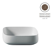 Раковина накладная ArtCeram Cognac COL009 49 00 56х41см