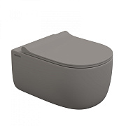 Унитаз подвесной BERGES EGO XL 083216 безободковый с микролифтом