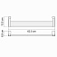Полотенцедержатель WASSERKRAFT Leine K-5000 K-5040 хром 63,5см