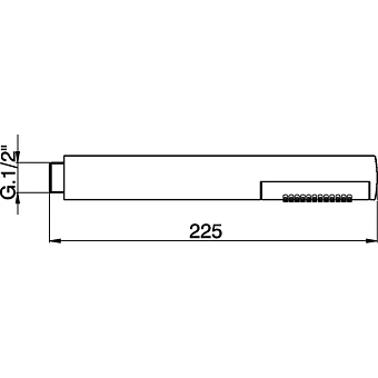 Ручной душ Cisal Shower DS01423021 хром