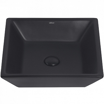 Раковина накладная Abber RECHTECK AC2214MB 42х42см