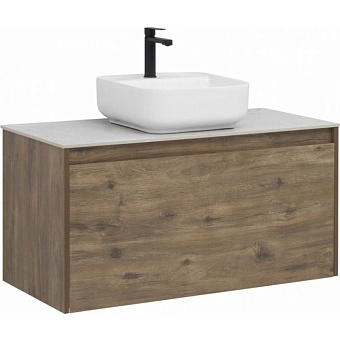 Тумба под раковину подвесная AQUANET Nova Lite 249520 43,5х96,6х48,8см
