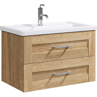 Тумба с раковиной AQWELLA Foster FOS01082DS 46х81х54см