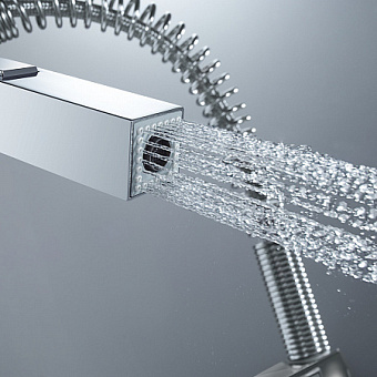 Смеситель для кухни GROHE Eurocube 31395000 гибкий излив хром