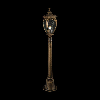 Светильник ландшафтный Maytoni Fleur O414FL-01GB1 60Вт IP44 E27 золото/чёрный