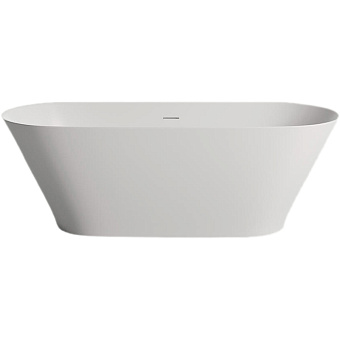 Ванна каменная SALINI MONA 102921M S-Stone матовая 180х80см отдельностоящая