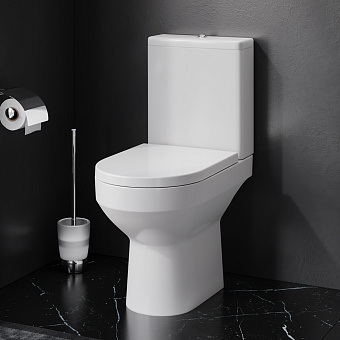 Унитаз напольный AM-PM Spirit 2.0 C708600WH безободковый без сиденья