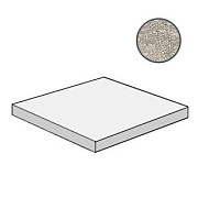Плитка для ступеней Atlas Concord Италия Klif AN43 Silver Scalino Ang 37,5х37,5см 0,141кв.м. неполированная