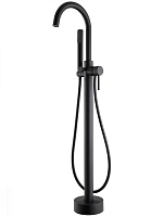 Смеситель для ванны Abber Wasser Kreis AF8116B чёрный матовый