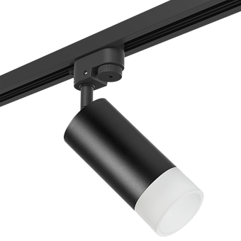 Трековый светильник Lightstar Rullo R1T43731 50Вт GU10 матовый чёрный для однофазного трека