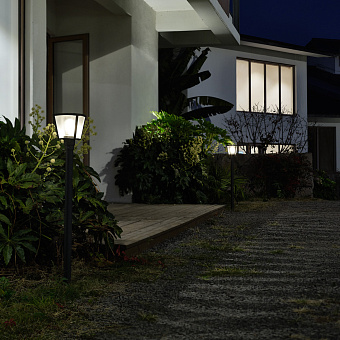 Светильник ландшафтный Novotech STREET 370944 PARK 18Вт IP54 E27 тёмно-серый