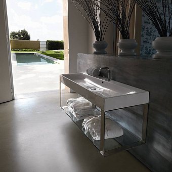 Раковина подвесная Kerasan Cento 353401*1 120х45см