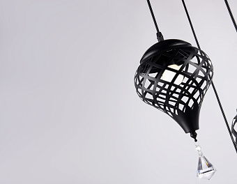 Люстра подвесная Ambrella TRADITIONAL Loft TR8444 400Вт 3 лампочек E27