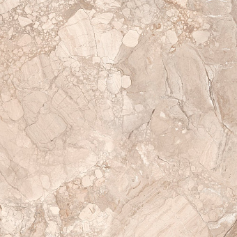 Полированный керамогранит Global Tile Celestia_GT GT60601002MR бежевый 60х60см 1,44кв.м.