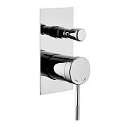 Смеситель для ванны IMPRESE BRENTA ZMK071901041 хром