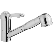 Смеситель для кухни Cisal Kitchen EM00257021 выдвижной излив хром