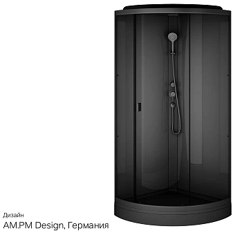 Душевая кабина AM-PM Gem W90C-401-090BT 90,5х90,5х205см стекло прозрачное