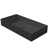 Раковина на столешницу SIMAS Agile AG80 Nero Matt 40х80см