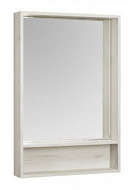Шкаф зеркальный Акватон Флай 1A237602FA860 13х60х91см без подсветки