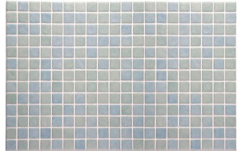 Стеклянная мозаика Ezzari Safe-Steps 2518-B серый 31,3х49,5см 2кв.м.