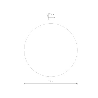 Светильник настенный Nowodvorski Ring Led S 10280 7Вт