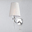 Бра Eurosvet Valery 60079/1 хром 40Вт E14