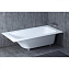 Ванна каменная SALINI ORLANDO 102124M S-Stone матовая 190х100см встраиваемая