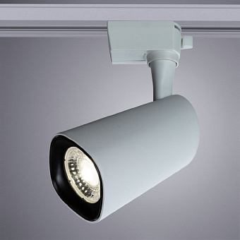 Трековый светильник Arte Lamp BARUT A4563PL-1WH 24Вт LED белый для однофазного трека