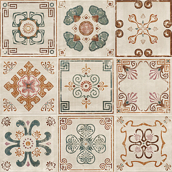 Декор MAINZU Verona PT02428 Decor 20х20см 1кв.м.