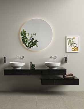 Тумба под раковину подвесная VITRA Origin 65683 47,5х120х13,5см