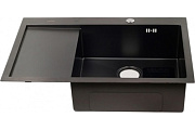 Мойка кухонная MELANA ProfLine D7851HB-R 78х51см графит