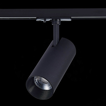 Трековый светильник ST Luce MONO ST350.446.15.24 15Вт LED матовый чёрный для однофазного трека