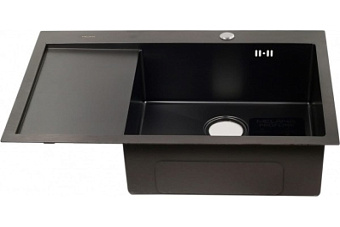 Мойка кухонная MELANA ProfLine D7851HB-R 78х51см графит