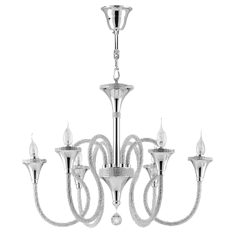 Люстра подвесная Lightstar Serpente 703064 60Вт 6 лампочек E14