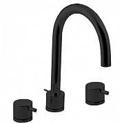 Смеситель для раковины Cisal Less New LN00106040 чёрный (матовый)