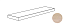 Плитка для ступеней ABK Poetry Wood PF60010353 Angolare Sx Ecru Nat R 120х32см 0,384кв.м. матовая