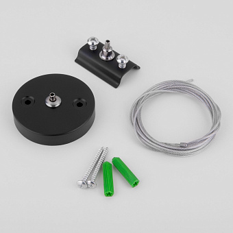 Подвес Elektrostandard a046952 TRF-1-200-BK 2000мм для однофазного трека