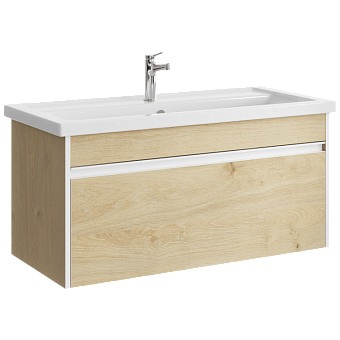 Тумба с раковиной AQWELLA Urban URB0110DD 44х96,5х46см