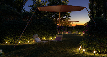 Светильник ландшафтный Maytoni Talpa O416FL-L3GR3K1 3Вт IP65 LED серый