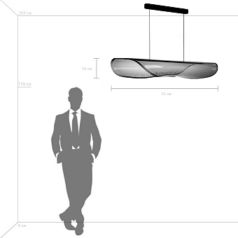 Люстра подвесная Lightstar Varese 731413 32Вт 1 лампочек LED