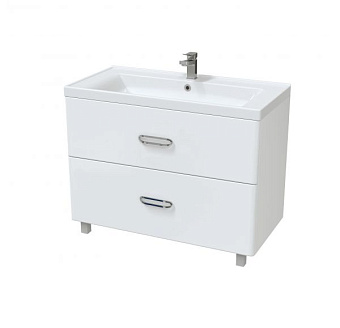 Тумба с раковиной MIRSANT Фуджи УТ000062544 50х79х70см