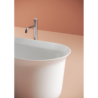 Ванна каменная ArtCeram Petite ACW005 05 140х70см отдельностоящая